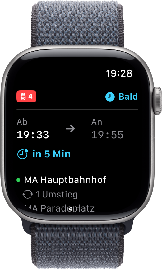 Aktive Fahrt auf Apple Watch Series 11
